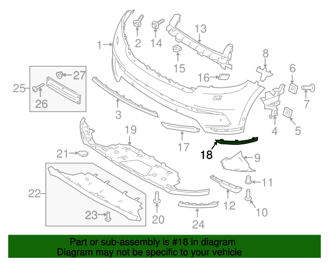 LR093519 Sis Lambası Kapağı Sol Range Rover Velar