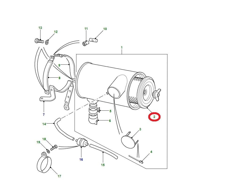 Defender 3.5 V8 Karbüratörlü Hava Filtresi RTC3479